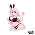 Lexxie Lynn - Beach // Glossy Holographic Vinyl Sticker